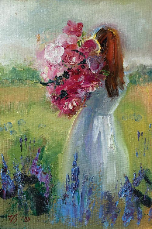 Girl With Flowers