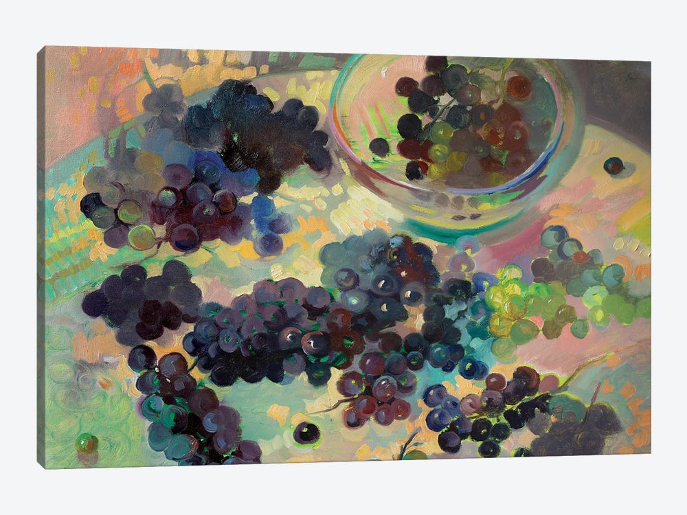Grapes by Katharina Valeeva 1-piece Canvas Artwork
