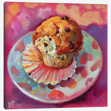 Muffin Canvas Print #KTV63} by Katharina Valeeva Canvas Artwork