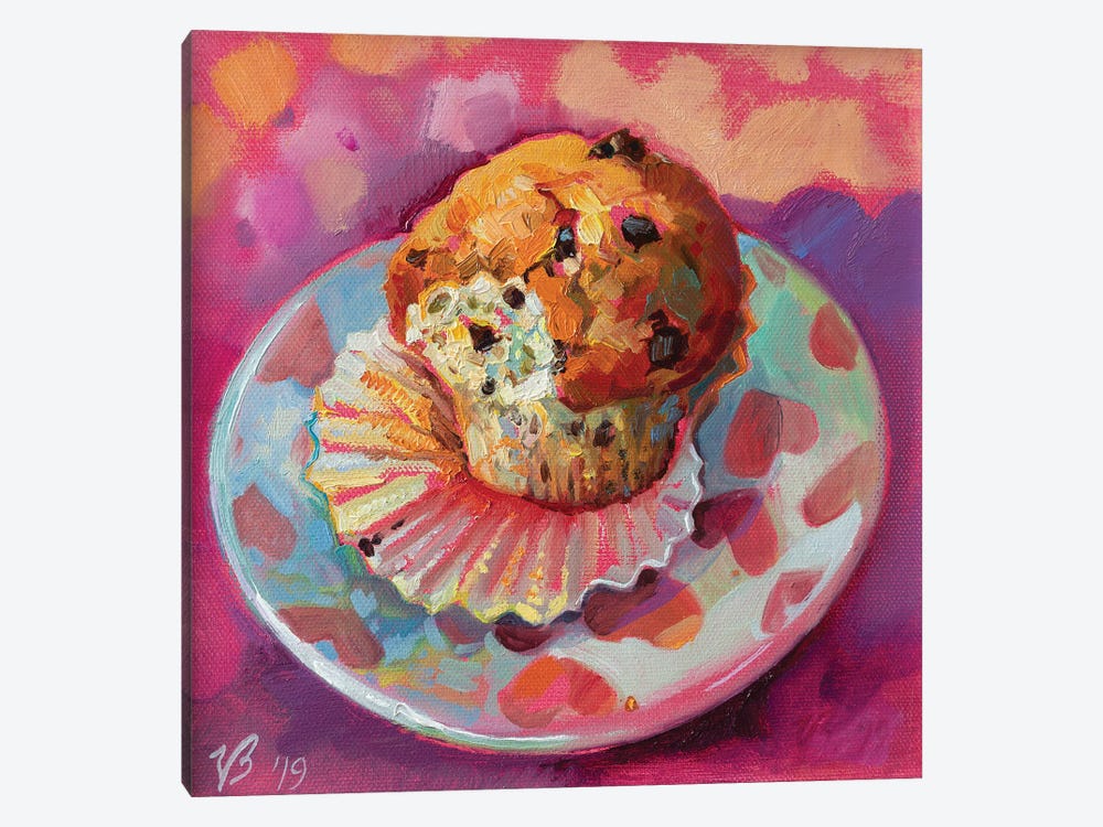 Muffin by Katharina Valeeva 1-piece Canvas Artwork