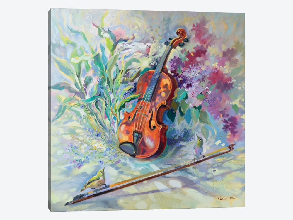 Music Of Spring by Katharina Valeeva 1-piece Canvas Print