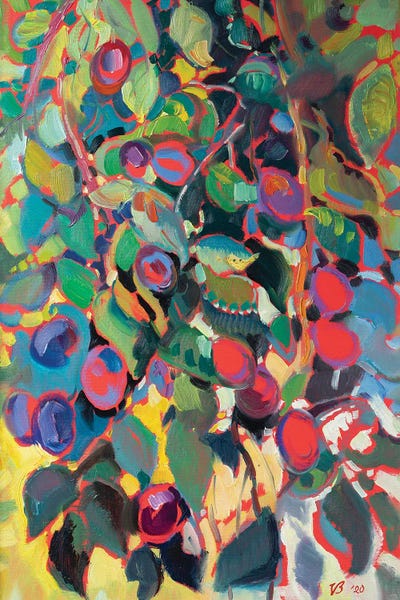 Plums by Katharina Valeeva art print