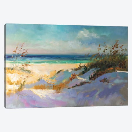 Seascape In North Sea Canvas Print #KTV89} by Katharina Valeeva Canvas Artwork
