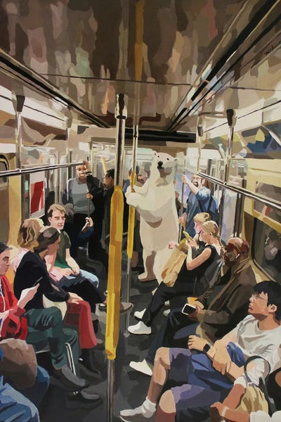 The Fugitive by Keith Thomson framed canvas print