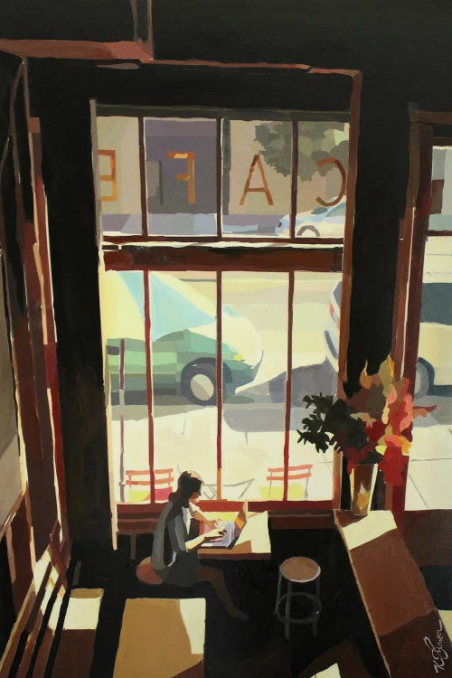The Great American Novel by Keith Thomson wall art