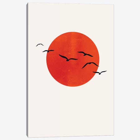 A Sunny Day Canvas Print #KUB100} by Kubistika Canvas Wall Art