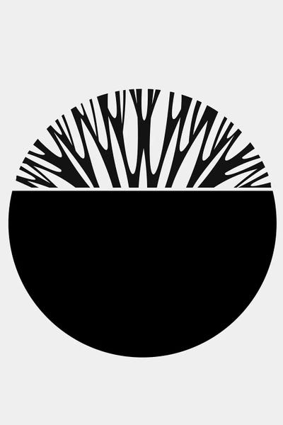 Abstractika - Black by Kubistika framed wall art