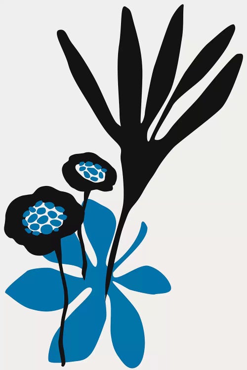 Blossom Beauty - Blue by Kubistika wall art