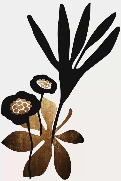 Blossom Beauty - Gold by Kubistika wall art