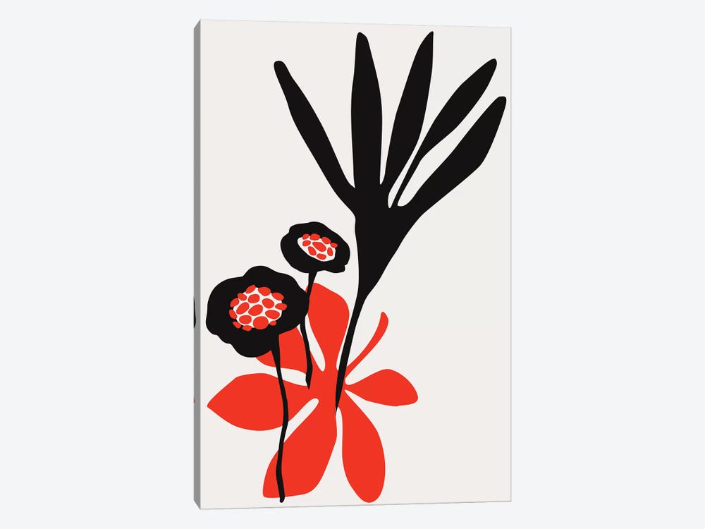 Blossom Beauty - Red by Kubistika 1-piece Art Print