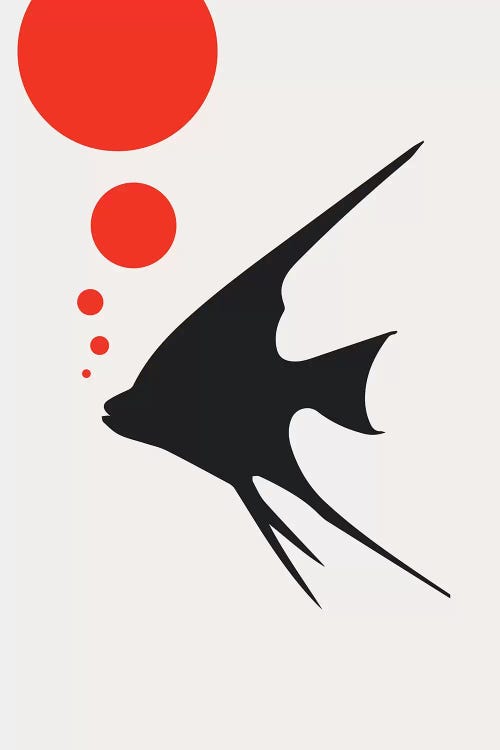Blub Blub by Kubistika wall art