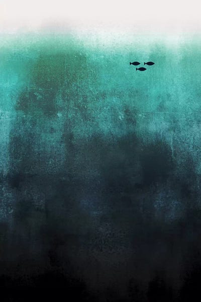 Little Family by Kubistika framed canvas print