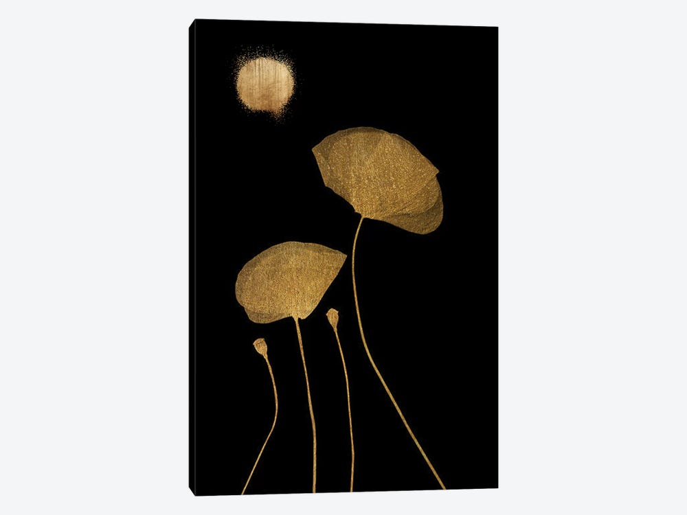 Moonshine Dancers-Gold by Kubistika 1-piece Canvas Art