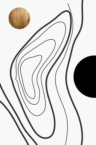 My Universe by Kubistika framed canvas print