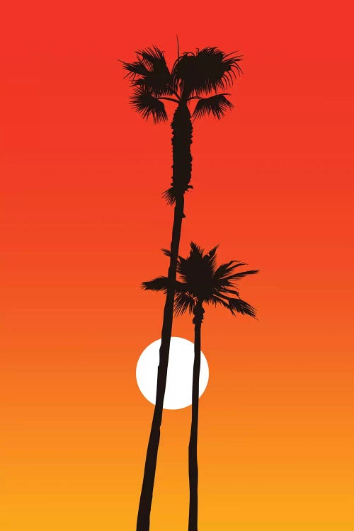 Paradiso - Orange by Kubistika wall art