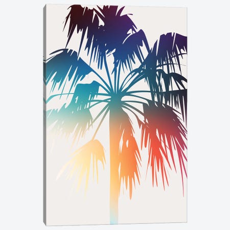 Prideful Palm Canvas Print #KUB212} by Kubistika Canvas Artwork