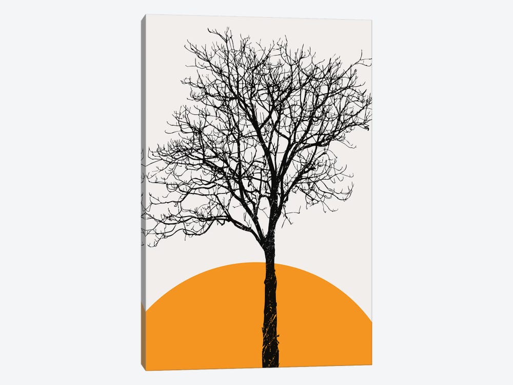 The Birch by Kubistika 1-piece Canvas Print
