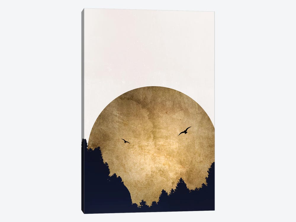 Two Birds by Kubistika 1-piece Art Print