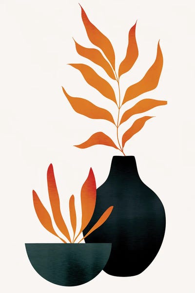 Autumn Flowers III by Kubistika canvas print