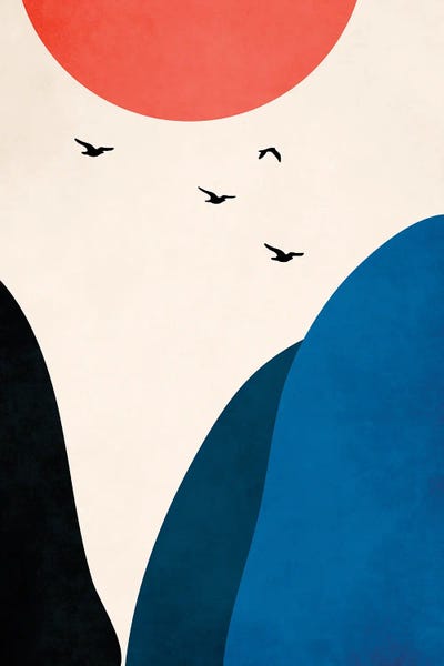 Innocent Days by Kubistika framed canvas print