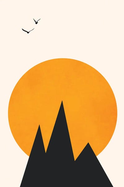 Scandinavian Office: Les Alpes by Kubistika