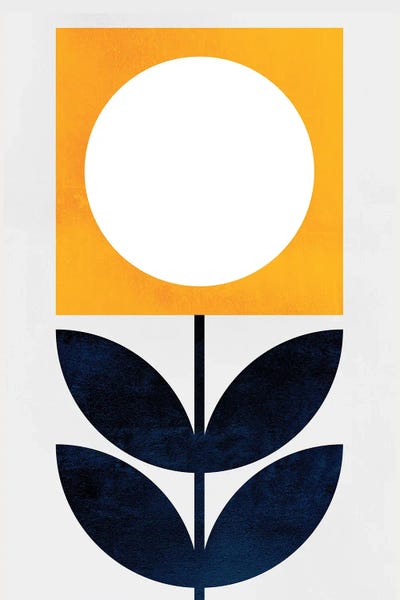 Little Miss Sunshine by Kubistika framed canvas print