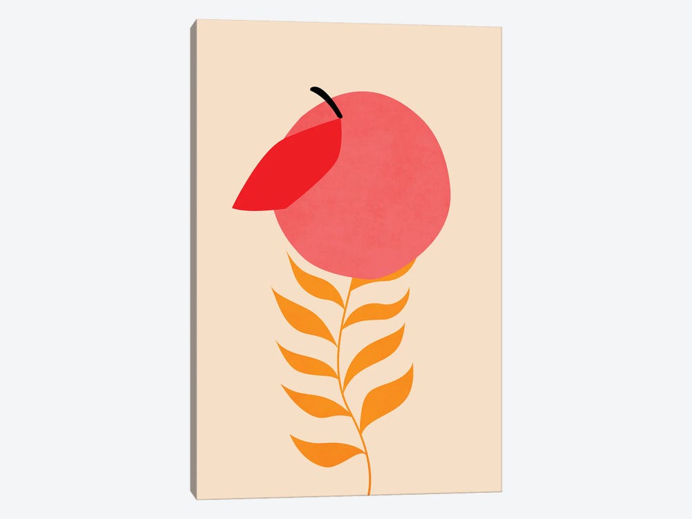 Little Peach by Kubistika 1-piece Canvas Print
