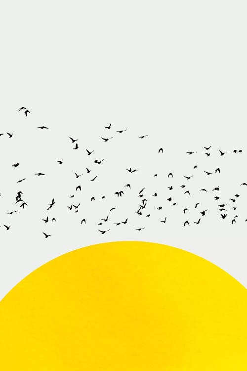 A Thousand Birds by Kubistika wall art