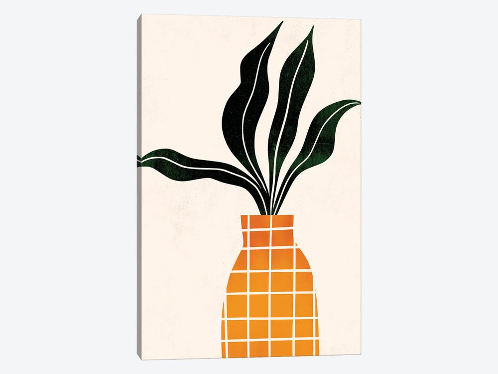 Peter, The Plant by Kubistika 1-piece Canvas Print