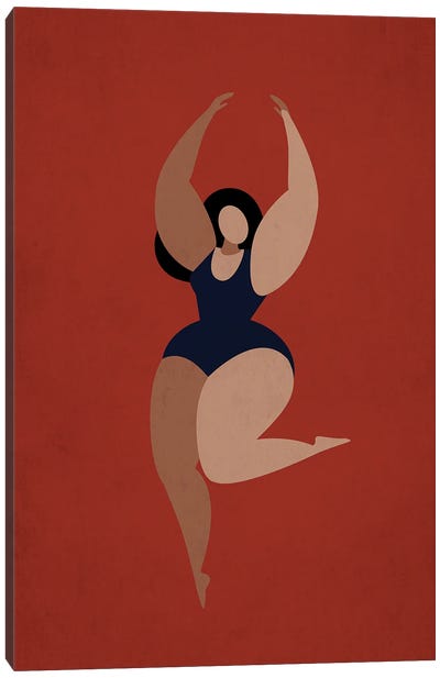 Prima Ballerina X Canvas Art Print - Disproportionate Body
