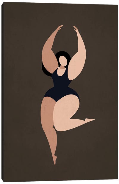 Prima Ballerina Y Canvas Art Print - Disproportionate Body