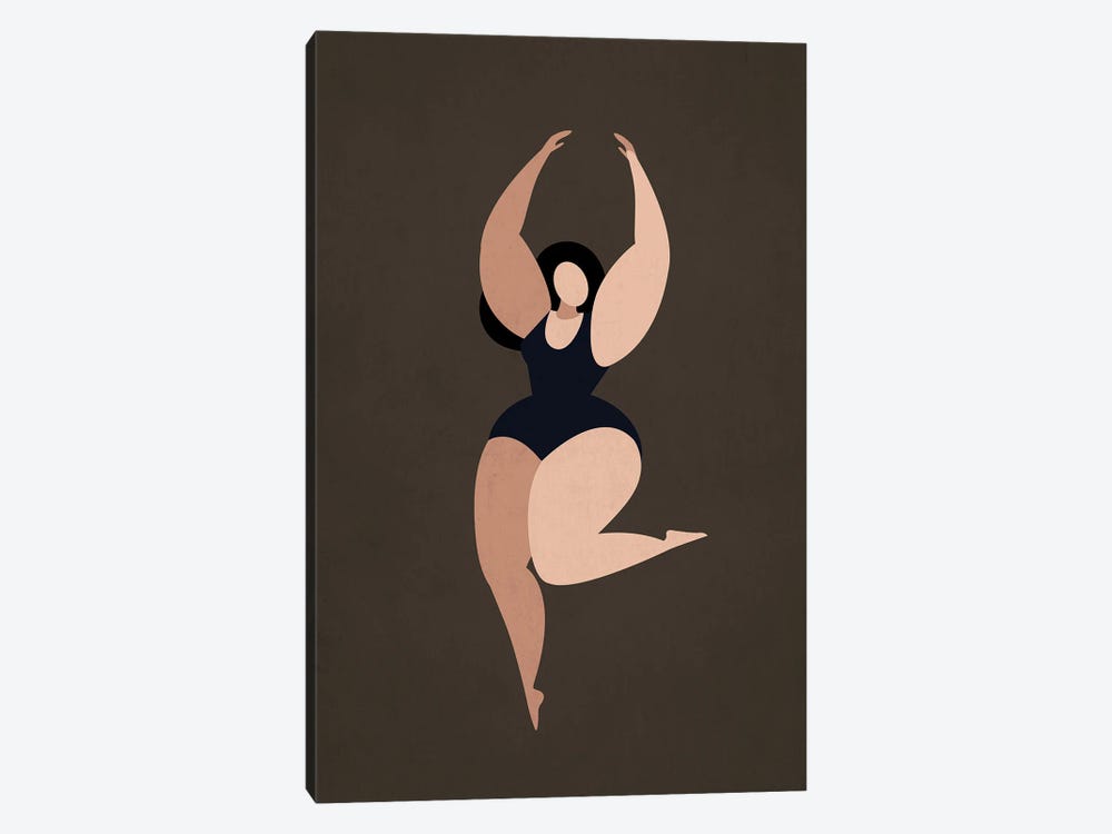 Prima Ballerina Y by Kubistika 1-piece Canvas Art