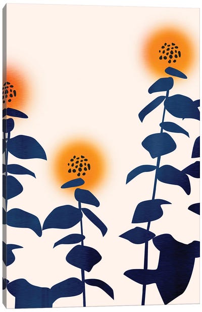 Sunflowers Canvas Art Print - Kubistika
