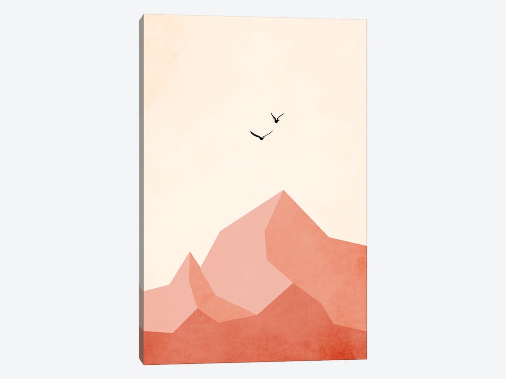Zugspitze, EINS by Kubistika 1-piece Canvas Art Print