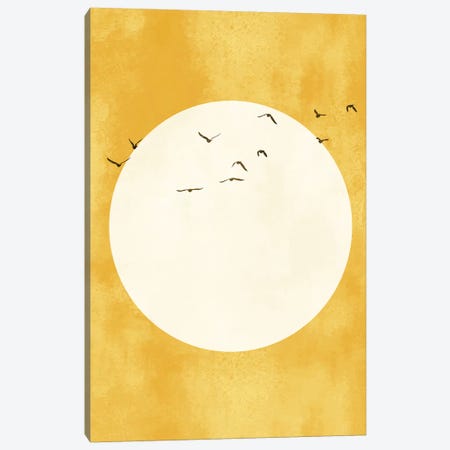 Golden Sunshine Canvas Print #KUB34} by Kubistika Canvas Print