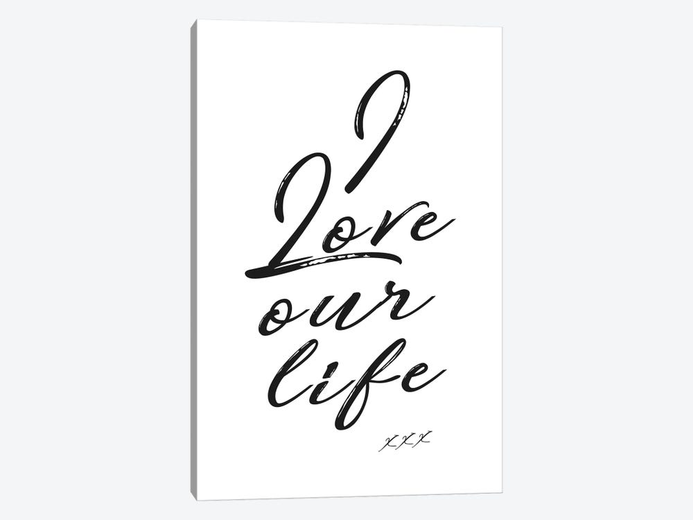 Love Our Life by Kubistika 1-piece Canvas Art