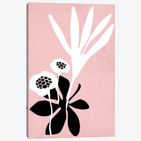 Pink Blossom Canvas Print #KUB56} by Kubistika Art Print