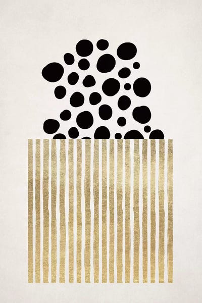 Popcorn by Kubistika framed canvas print