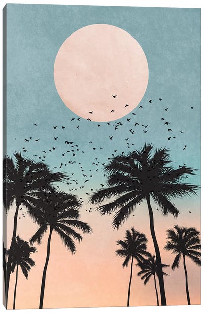 Sunrise Canvas Art Print - Beach Vibes
