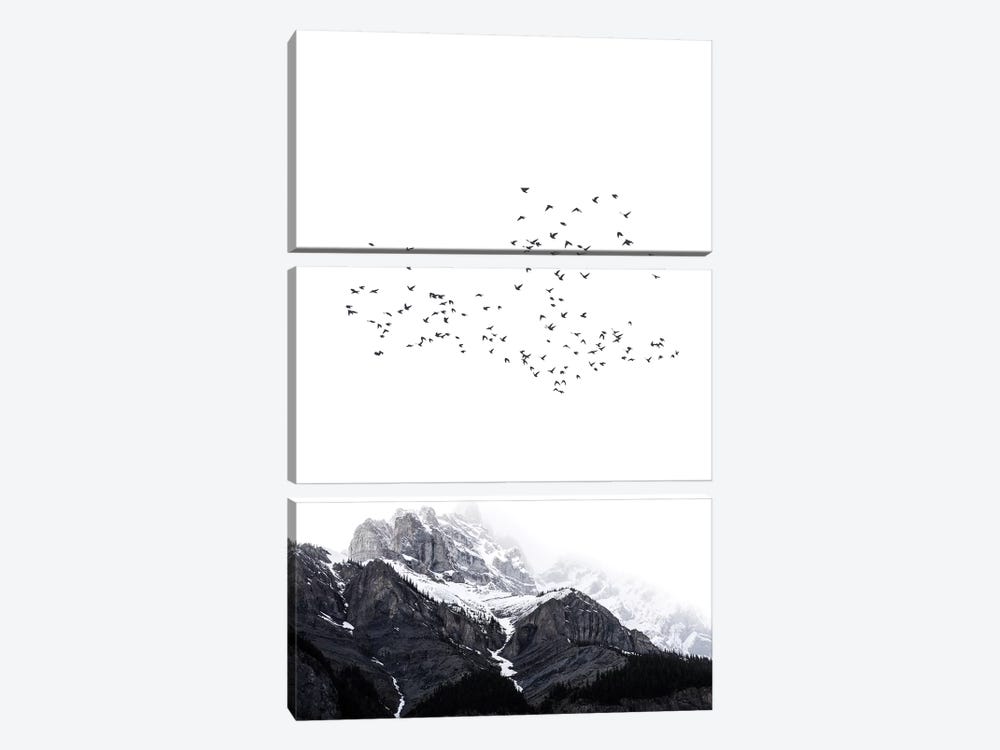 The Mountain by Kubistika 3-piece Canvas Print