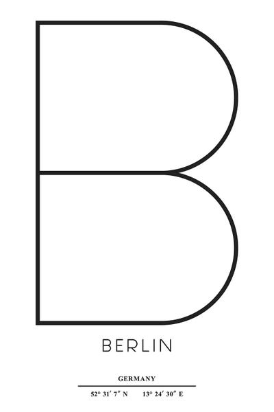 Berlin by Kubistika multi panel art