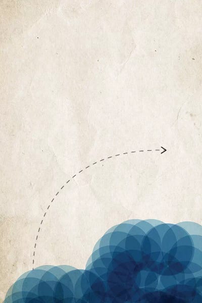 Water Study by Kubistika framed canvas print