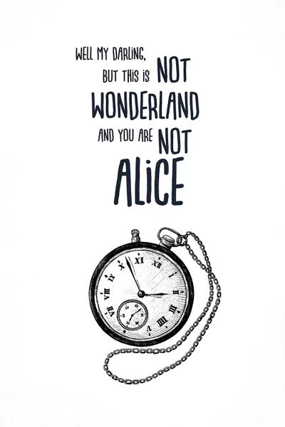 Well My Darling by Kubistika framed canvas print