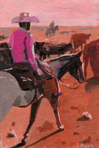 Pink Shirt Cowboy