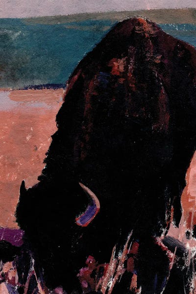 Lone Bison