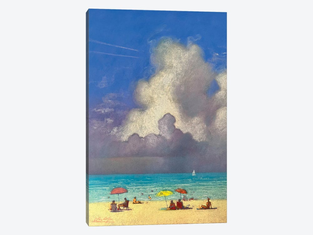 Warm Memories Of A Summer Day At Sea by Andrii Kovalyk 1-piece Canvas Art