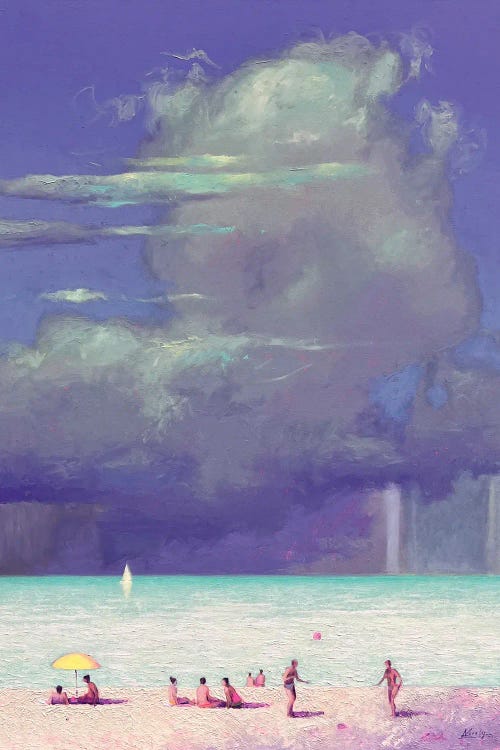 Before A Storm At Sea by Andrii Kovalyk wall art