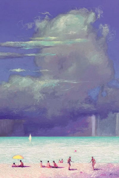Before A Storm At Sea
