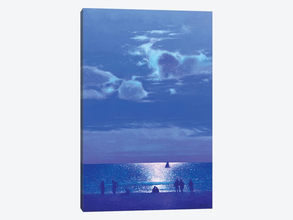 A Romantic Night At Sea by Andrii Kovalyk 1-piece Canvas Wall Art