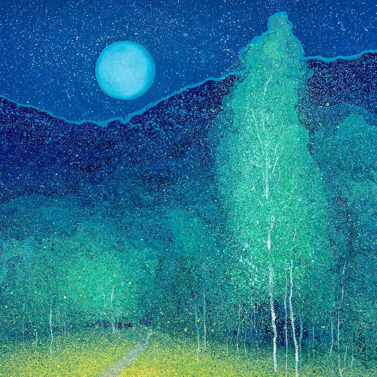 Moonlight Silence by Andrii Kovalyk wall art